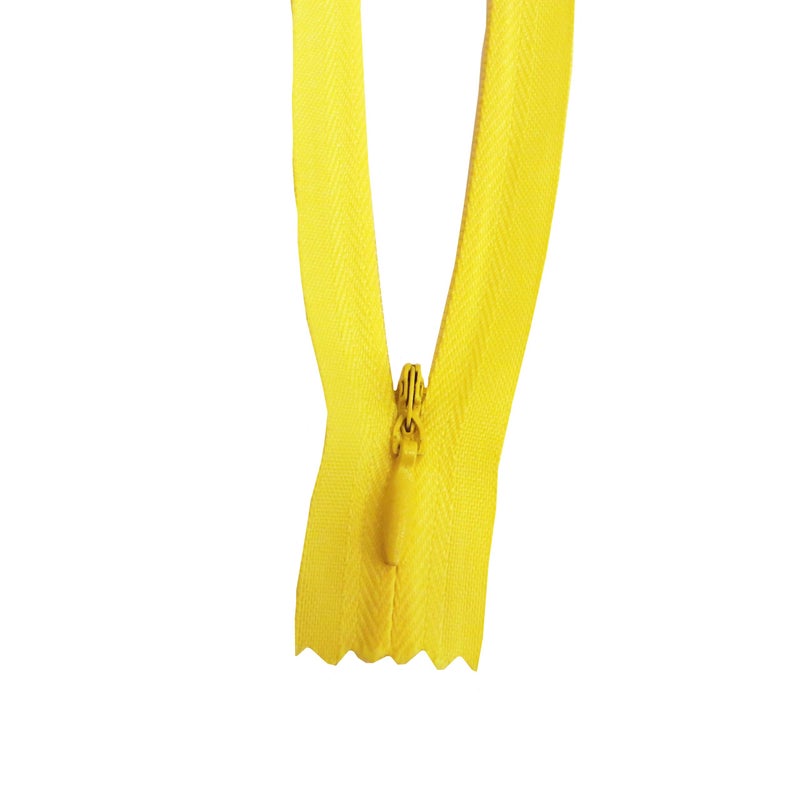 Seeking ROAM Invisible Zippers, Nylon Coil, 3, 2 Pieces (Yellow, 16"" inch) - Image 3